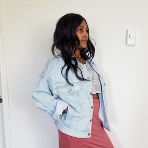 Oversized Acid Jean jacket